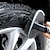 billige Rengøringsværktøjer til bil-t-bend håndtag rensebørste til bilvask bildetaljer hjulnav mellemrum rengøringsværktøj nylon børste bil speciel dækbørste engros