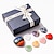 cheap Party Favor-Healing Crystals，Natural Crystal Peach Heart Set Colorful Stitching Jade Heart-Shaped Yoga Stone Combination Gift Box Crafts