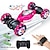 cheap RC Vehicles-Latest 4WD 1:14 Scale Remote Control Stunt Car 2.4G Wireless RC Drift Car Led Lights Watch Gesture Sensor Rotating Children&#039;s Toy Gift