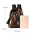 abordables Bolsas de impresión gráfica-Hombre Mujer mochila 3D mochila Escuela Diario Gato Oxford Gran Capacidad Transpirable Ligero Cremallera Impresión Café