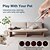 economico Giochi per gatti-tappetino per cani, usb ricaricabile laser cat teaser stick multi-pattern viola lightcat giocattoli forniture per animali domestici giocattoli cat teaser penpet mat