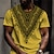 Χαμηλού Κόστους ανδρικό μπλουζάκι 3d-ανδρικό γραφικό πουκάμισο μπλουζάκι μποέμ ενδύματα με λαιμόκοψη 3d τύπωμα εξωτερικού χώρου καθημερινά κοντομάνικα επώνυμα vintage έθνικ λουλουδάτο αφρικανικό casual μπλε αναπάντητο βαμβακερό