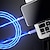 billige Mobiltelefonkabler-USB C-kabel Lynkabel 3,3 fot 6,6 fot USB A til USB C USB A til Lightning USB A til mikro B 2.4 A Hurtiglading Myk følelse Til MacBook iPad Samsung Tilbehør til mobiltelefon