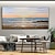 cheap Landscape Paintings-Pure Hand painted Sunset Sea Sky Ocean Beach Landscape Colorful Abstract Wall Art Extra Large Panoramic Oil Painting On Canvas