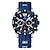 voordelige Quartz-horloges-poedagar luxe man polshorloge sport chronograaf siliconen band heren horloges waterdicht lichtgevende datum heren quartz horloge