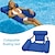 cheap Pool Supplies-Foldable Pool Seat Floating Chair Inflatable Lounge Chairs Inflatable Water Hammock Lake Float Bed Lazy Seat for Swimming Pool
