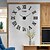 levne Nástěnné hodiny-nástěnné hodiny dekorace hodiny kreativní severský obývací pokoj akrylové stereoskopické ložnice kutilství tichý domov