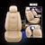 זול כיסויי למושבים לרכב-Starfire אוניברסלי 5d pu עור מושב קדמי כיסוי מושב מכונית מחצלת עמיד למים מגן מושב רכב נושם