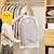 cheap Clothing &amp; Closet Storage-Waterproof Dustproof Clothes Big Dust Cover For Garment Suit Dress Coat Cloths Protector Hanging Organizer Wardrobe Storage Bags