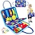 cheap Educational Toys-Montessori Toys Felt Busy Board Bag Early Education Puzzle Learning Board Montessori Training For Young ChildrenTeaching Aids