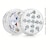 Χαμηλού Κόστους Υποβρύχια Φώτα-Υποβρύχιο φως εξωτερικά φώτα αδιάβροχο 1x 2x 3x 4x 8x 10x smd5050 αναβάθμιση 13 led ip68 rgb υποβρύχιο φως με μαγνήτη και βεντούζα για πισίνα πισίνα φως υποβρύχιο τσάι πολύχρωμο φως πολύχρωμο φωτισμό