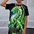 cheap Boy&#039;s 3D Sets-Boys 3D Graphic Animal Dragon T-shirt &amp; Shorts T-shirt Set Clothing Set Short Sleeve 3D prints Summer Spring Active Sports Fashion Polyester Kids 3-13 Years Outdoor Street Vacation Regular Fit