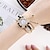 baratos Relógios Quartz-Feminino Relógios de Quartzo Luxo Bling Com Strass Mostrador digital Hora mundial Decoração Lega Assista