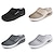 cheap Women&#039;s Slip-Ons &amp; Loafers-Women&#039;s Clogs Mules Wedge Heels Sporty Mules Sports Sandals Daily Beach Solid Color Solid Colored Summer Wedge Heel Round Toe Sporty Basic Casual Walking Mesh Loafer Dark Grey Black Pink
