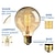 Недорогие Лампы накаливания-3 шт. 2 шт. 1 шт. Ретро лампа Эдисона e27 220 В 40 Вт лампочка g80 нить накаливания винтажная ампула спиральная лампа накаливания домашний декор