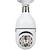 cheap Indoor IP Network Cameras-4MP 10X Zoom Light Bulb Security Camera - SOVMIKU Wireless IP Camera with 360° PTZ Panoramic View, Full Color Night Vision, Two Way Audio &amp; Motion Detection Alarm