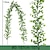 tanie Sztuczne rośliny-178cm symulacja zielonych roślin symulacja rattanowego żółwia tylne liście symulacja dekoracji rattanowej sztuczne kwiaty winorośle zielone rośliny sufity podwieszane liście dekoracje ślubne