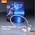 cheap Sports Headphones-hi 73 Bone Conduction Headphone Ear Hook Bluetooth 5.3 LED Light Ergonomic Design Stereo for Apple Samsung Huawei Xiaomi MI  Yoga Camping / Hiking Running Mobile Phone
