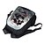 cheap Kids &amp; Teen Backpacks-Large Capacity Cyber Skull Backpack for Teens – Futuristic Red-Eye Robot Print Laptop Bag with USB Port for School or Travel