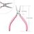 cheap Beading Making Kit-Diy Jewelry Accessories Making Tools Powder Handle Pliers 1pc/bag