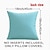 cheap Outdoor Pillow &amp; Covers-2pcs Waterproof Outdoor Patio Pillow Cover Solid Colored Indoor Livingroom Bedroom Sofa Couch