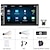 cheap Car Multimedia Players-Double Din Car Stereo Radio 7&#039;&#039; Touch Screen Carplay&amp; For Android Auto Car Multimedia Player With BT FM Radio ReceiverRear View Camera