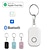 cheap Security Sensors &amp; Alarms-Bluetooth Anti-lost Smart Tag Mini GPS Tracker Locator for Key Wallet Suitcase Bag Luggage Pet Finder Works with Apple Find My