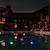 abordables Luces subacuáticas-Luz flotante solar para exteriores, luz rgb, bola subacuática, lámpara de jardín, control de luz, led colorido para piscina, patio, decoración de fiesta, iluminación