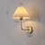 ieftine Lumini LED de Perete-aplice de perete lightinthebox 1 buc abajur din material alb lampa de perete auriu suport de coloana iluminat de perete dulap de baie lampă cu fir aplicabilă sufrageriei dormitorului sufrageriei
