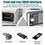 abordables Kits Bluetooth/mains libres pour voiture-5.1 &#039;&#039;écran tactile capacitif ips hd voix intelligente 1din voiture lecteur mp5 bluetooth 4.2 autoradio prise en charge fm am rds microphone dvr 4usb bluetooth cam (en option)