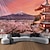 cheap Art Tapestries-Ukiyo-e Japan Art Hanging Tapestry Architecture Wave Wall Art Large Tapestry Mural Decor Photograph Backdrop Blanket Curtain Home Bedroom Living Room Decoration