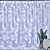 baratos Lâmpada de Projetor &amp; projetor laser-cortina de luzes de fada luz de corda 8 modos com controle remoto festa de natal luz de casamento decoração luzes alimentadas por usb