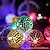 cheap LED String Lights-Disco Ball Mirror LED Party Light String Christmas Lanterns for Holiday Wall Window Tree Decorations Indoor Outdoor Patio Party Yard Garden Kids Bedroom Living 1.5M/3M 10LED/20LED