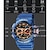 abordables Relojes de Cuarzo-Reloj deportivo smael para hombre, relojes digitales militares, cronómetro con pantalla dual de cuarzo led, alarma, resistente al agua, para deportes al aire libre, relojes de pulsera para hombre