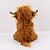 ieftine Jucării Noi-păpușă adorabilă de pluș vacă din munții - moale &amp; jucărie scoțiană drăgălașă de vaca cu păr lung