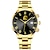 baratos Relógios Quartz-Moda relógios masculinos calendário de luxo data relógio de quartzo mostrador grande homens negócios cinto de malha de aço inoxidável relojes masculino