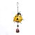 abordables Atrapasueños-1 carillón de viento de abeja, carillón de viento de mariquita para interior y exterior, carillón romántico móvil, adorno colgante para ventana, balcón, jardín, patio, patio trasero o decoración de