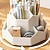 cheap Jewelry &amp; Cosmetic Storage-Large Capacity Pen Holder, Multi Compartment Pen Holder, Plastic Makeup Brush Organizer For Desk, Desktop Cosmetic Storage Box, Desktop Organizer, Home Office Art Supply Storage Organizer
