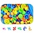 رخيصةأون ألعاب التركيب-296 قطعة من أحاجي مكعبات بناء أظافر الفطر البلاستيكية - ألعاب تعليمية للأطفال لتعزيز الإدراك اللوني &amp; التطور الفكري - هدية مثالية للأطفال!