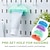billiga Badrumsprylar-tandkrämspressare, tandkrämstubpressare hängande tandkrämsklämmor för badrum i olika färger