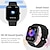 baratos Smartwatch-696 ZL54C Relógio inteligente 1.83 polegada Relógio inteligente Bluetooth Podômetro Aviso de Chamada Monitor de Sono Compatível com Android iOS Feminino Masculino Chamadas com Mão Livre Lembrete de