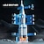 رخيصةأون ألعاب التركيب-نموذج مركبة فضائية للطيران نموذج إطلاق صاروخ مكوك فضائي مركز بناء كتل بناء سفينة فضاء للأطفال طوب ألعاب إبداعية