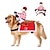 voordelige Hondenkleding-hond kostuum hond kat kostuum pet pouch hoodie cosplay grappig halloween winter hondenkleding puppy kleding honden outfits zacht kostuum voor halloween/carnaval