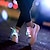 billige Dekorative lys-1 par led sportssko lisser selvlysende sko lisser glødende sko strenger runde blits lys skolisser