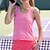 cheap Women&#039;s Golf Clothing-Women&#039;s Tennis Shirt Tennis Tank Top Pink Light Green Blue Sleeveless Top Floral Ladies Golf Attire Clothes Outfits Wear Apparel