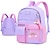 Недорогие Книжные пакеты-милый рюкзак противоугонная нейлоновая школьная сумка для детей девочек мультфильм детский рюкзак школьный повседневный рюкзак книжные сумки eth, обратно в школу подарок