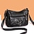 cheap Crossbody Bags-Women&#039;s Crossbody Bag Shoulder Bag PU Leather Daily Zipper Large Capacity Solid Color Black Brown