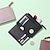 billige Punge-mænd kvinder mode ensfarvet kreditkort id-kort multi-slot kortholder afslappet pu læder mini pung pung pung taske lomme