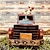Недорогие Садовый декор-креативный ретро зеленый маленький грузовик цветочный горшок цветочные растения суккулент, горшечные растения цветочный горшок орнамент смоляная статуя плантатор кактус стол горшки для растений для