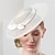 billige Festhatte-pandebånd hatte tyl halm bowler / cloche hat underkop hat top hat tefest hestevæddeløb romantisk britisk med buet hovedbeklædning hovedbeklædning